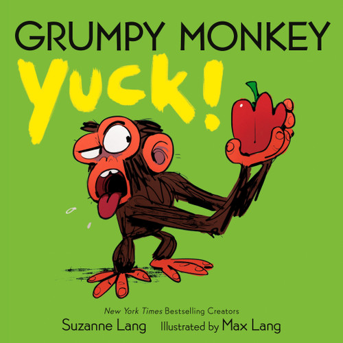 Grumpy Monkey Yuck! (Grumpy Monkey Board Books) book cover by Suzanne Lang