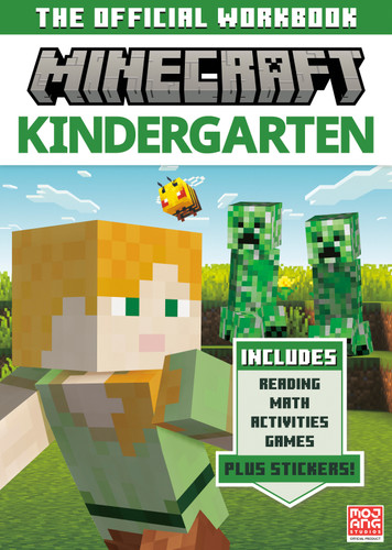 Official Minecraft Workbook: Kindergarten (Minecraft Workbooks) book cover by Random House