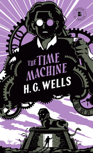 The Time Machine book cover by H. G. Wells