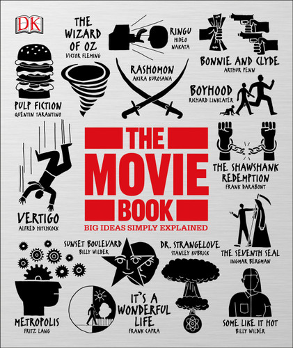 The Movie Book: Big Ideas Simply Explained (DK Big Ideas) book cover by DK