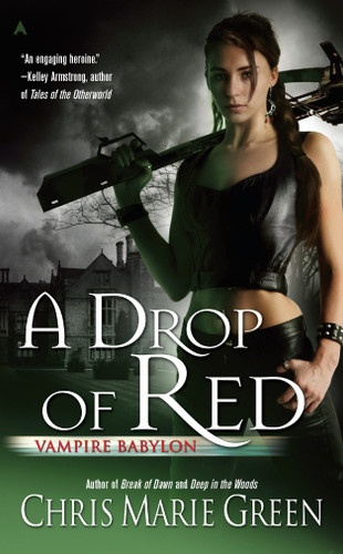 A Drop of Red (Vampire Babylon) book cover by Chris Marie Green