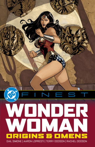 DC Finest: Wonder Woman: Origins & Omens (DC Finest) book cover by Gail Simone
