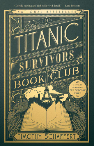 The Titanic Survivors Book Club: A Novel book cover by Timothy Schaffert
