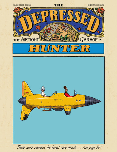 Moebius Library: The Depressed Hunter (Moebius Library) book cover by Moebius