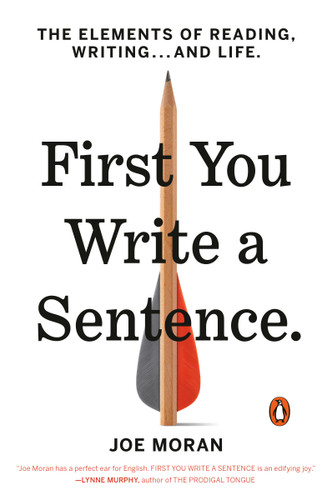 First You Write a Sentence: The Elements of Reading, Writing . . . and Life book cover by Joe Moran