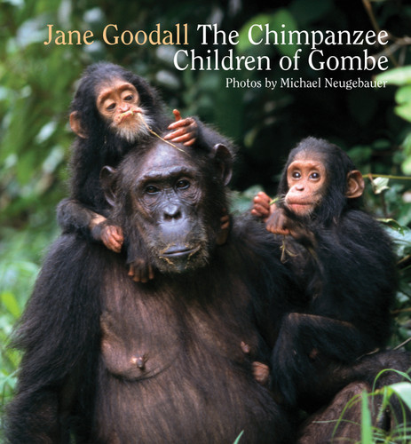 Chimpanzee Children of Gombe book cover by Jane Goodall