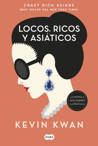 Crazy Rich Asians (Spanish Edition) book cover by Kevin Kwan