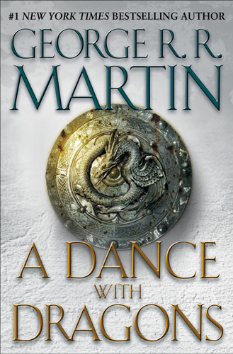 A Dance with Dragons (A Song of Ice and Fire) book cover by George R. R. Martin