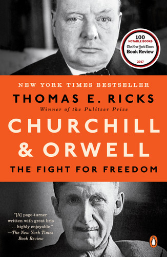 Churchill and Orwell: The Fight for Freedom book cover by Thomas E. Ricks