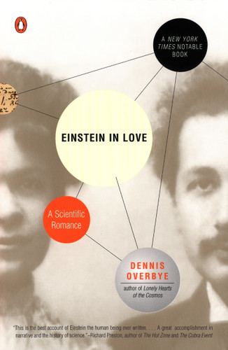 Einstein in Love: A Scientific Romance book cover by Dennis Overbye