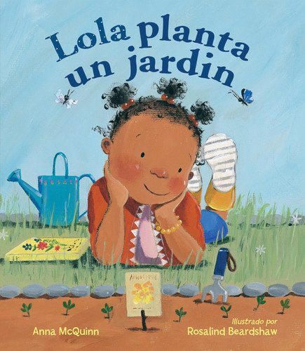 Lola planta un jardín (Spanish Edition) (Lola Reads) book cover by Anna McQuinn