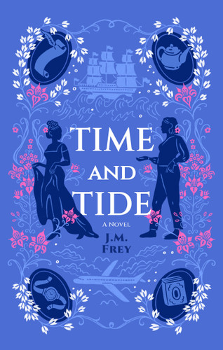 Time and Tide book cover by J.M. Frey