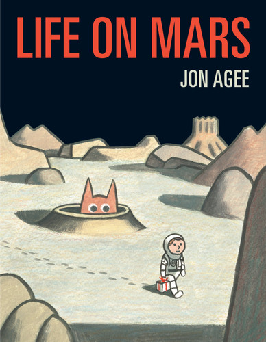 Life on Mars book cover by Jon Agee