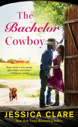 The Bachelor Cowboy (The Wyoming Cowboys Series) book cover by Jessica Clare