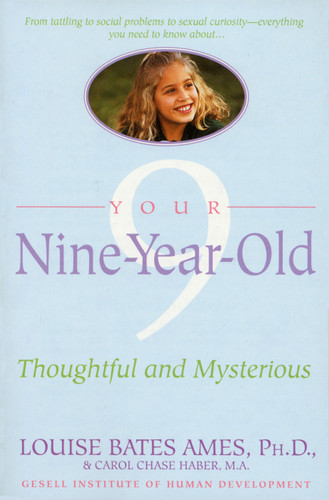 Your Nine Year Old: Thoughtful and Mysterious book cover by Louise Bates Ames, Carol Chase Haber