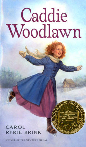 Caddie Woodlawn book cover by Carol Ryrie Brink