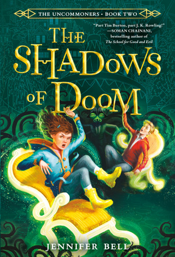 The Uncommoners #2: The Shadows of Doom (The Uncommoners) book cover by Jennifer Bell