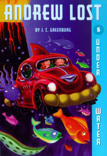 Andrew Lost #5: Under Water (Andrew Lost) book cover by J. C. Greenburg