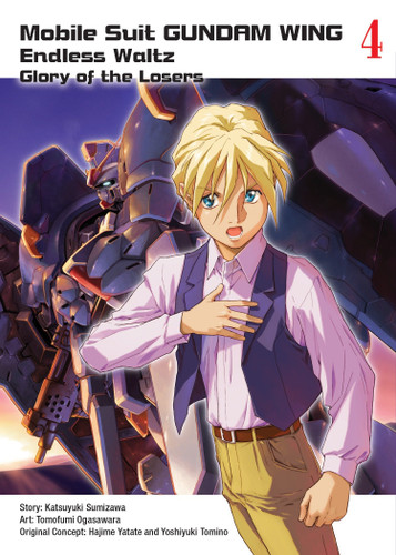 Mobile Suit Gundam WING 4: Glory of the Losers (Mobile Suit Gundam WING) book cover by Katsuyuki Sumizawa