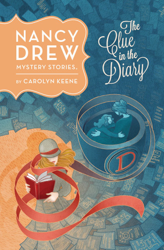 The Clue in the Diary #7 (Nancy Drew) book cover by Carolyn Keene