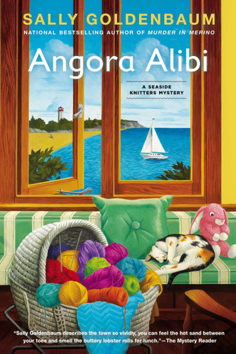 Angora Alibi: A Seaside Knitters Mystery (Seaside Knitters Mystery) book cover by Sally Goldenbaum