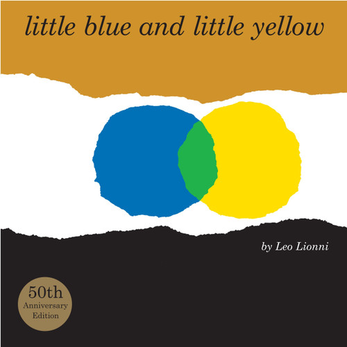 Little Blue and Little Yellow book cover by Leo Lionni