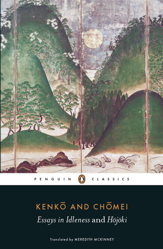 Essays in Idleness and Hojoki book cover by Kenko, Chomei