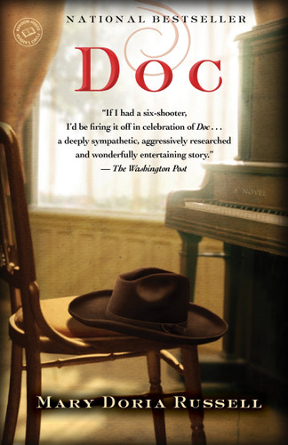 Doc: A Novel book cover by Mary Doria Russell
