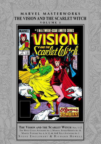 Marvel Masterworks: Vision And The Scarlet Witch Vol. 1 book cover by Steve Englehart, Marvel Various