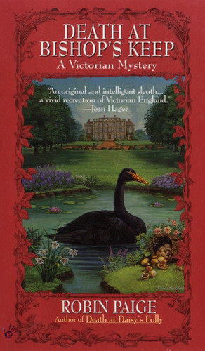 Death at Bishop's Keep (A Victorian Mystery) book cover by Robin Paige