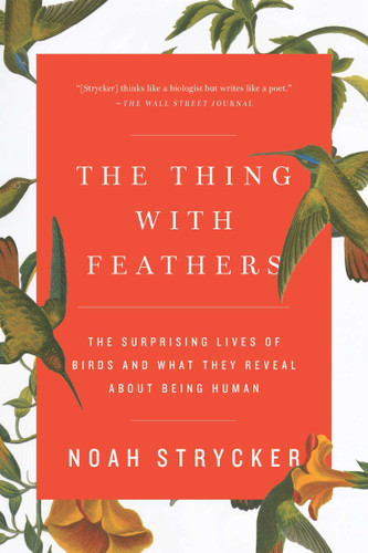 The Thing with Feathers: The Surprising Lives of Birds and What They Reveal About Being Human book cover by Noah Strycker