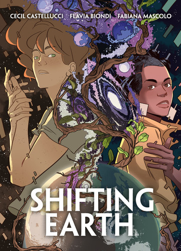 Shifting Earth book cover by Cecil Castellucci