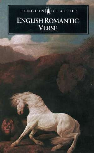 English Romantic Verse book cover by Various