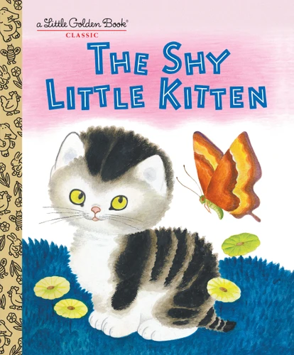 The Shy Little Kitten (Little Golden Book) book cover by Cathleen Schurr