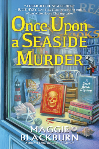 Once Upon a Seaside Murder (A Beach Reads Mystery) book cover by Maggie Blackburn