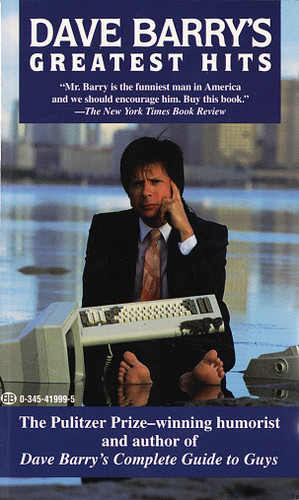 Dave Barry's Greatest Hits book cover by Dave Barry