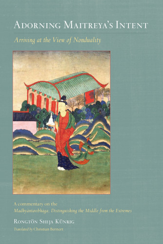 Adorning Maitreya's Intent: Arriving at the View of Nonduality book cover by Rongtonpa