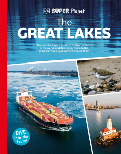 DK Super Planet The Great Lakes (DK Super Planet) book cover by DK