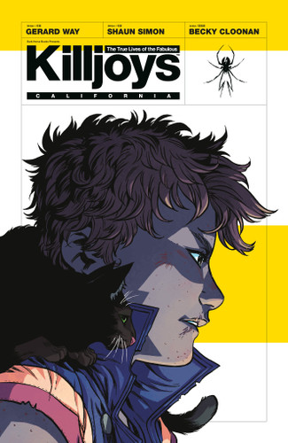 The True Lives of the Fabulous Killjoys: California book cover by Gerard Way, Shaun Simon