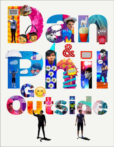 Dan and Phil Go Outside book cover by Dan Howell, Phil Lester