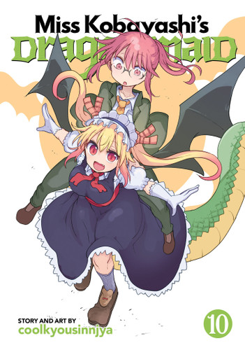 Miss Kobayashi's Dragon Maid Vol. 10 (Miss Kobayashi's Dragon Maid) book cover by Coolkyousinnjya