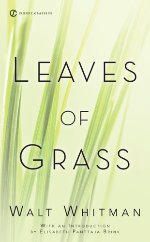 Leaves of Grass book cover by Walt Whitman