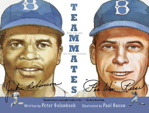 Teammates book cover by Peter Golenbock