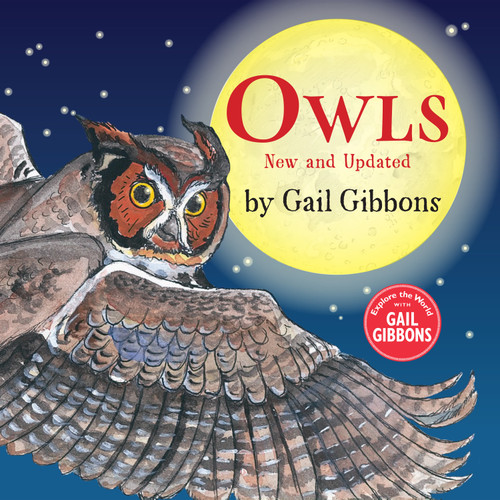 Owls (New & Updated) book cover by Gail Gibbons