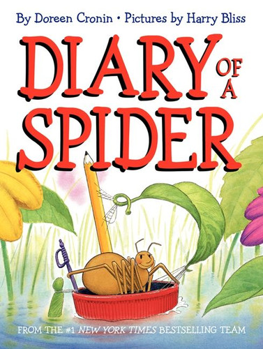 Diary of a Spider book cover by Doreen Cronin