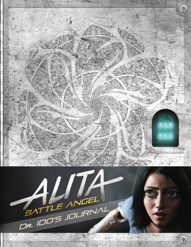 Alita: Battle Angel - Dr Ido's Journal book cover by Nick Aires