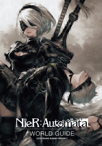 NieR: Automata World Guide Volume 1 book cover by Square Enix