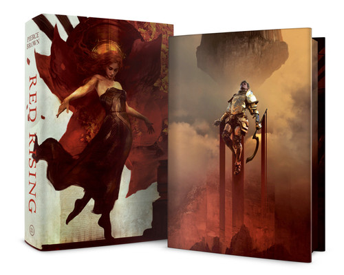 Red Rising (Deluxe Slipcase Edition) (Red Rising Series) book cover by Pierce Brown