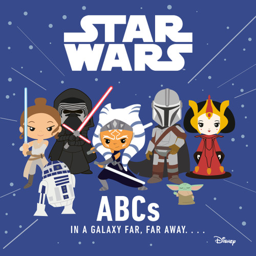 Star Wars: ABCs in a Galaxy Far, Far Away book cover by Lucasfilm Press