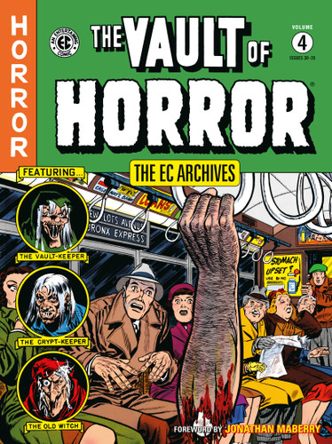 The EC Archives: The Vault of Horror Volume 4 book cover by Bill Gaines, Al Feldstein